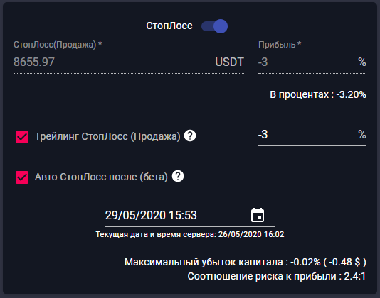 остановить потерю смарт-торговли