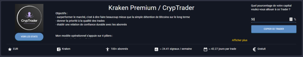 Social Trading : copier un Trader