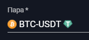 Пара BTC USDT