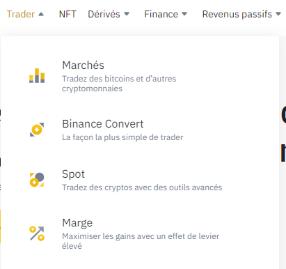 Comment passer un Trade sur Binance ?