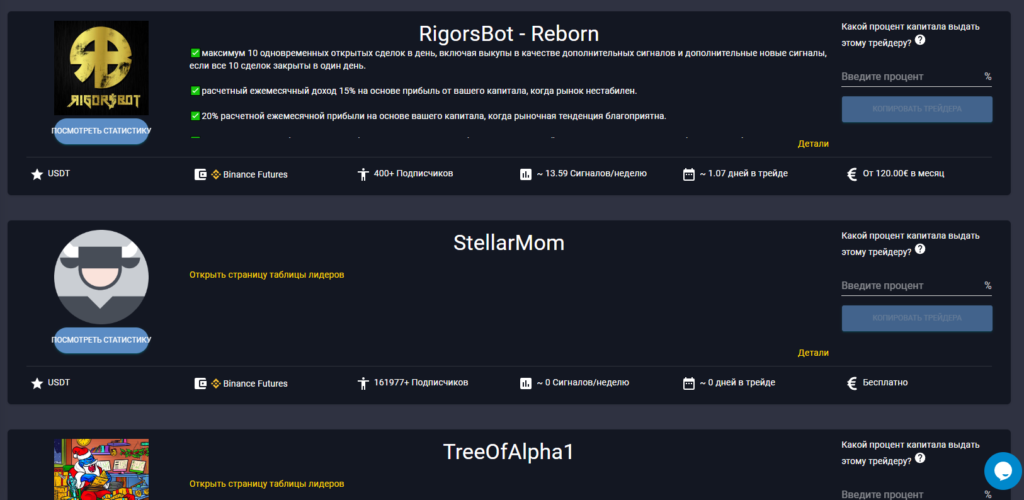 Скопируйте таблицу лидеров Binance Futures - Поддержание собственного бренда и сообщества